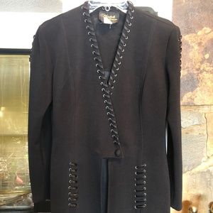 Marshall Rousso Corset Blazer and Skirt